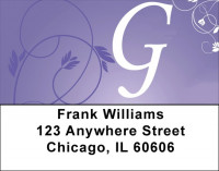 Purple Prosperity -G Address Labels | LBQBK-87