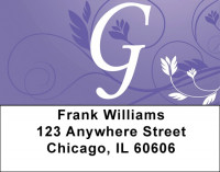 Purple Prosperity -G Address Labels | LBQBK-87
