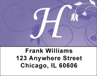 Purple Prosperity -H Address Labels | LBQBK-88