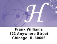 Purple Prosperity -H Address Labels | LBQBK-88