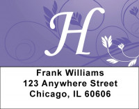 Purple Prosperity -H Address Labels | LBQBK-88