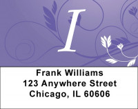 Purple Prosperity -I Address Labels | LBQBK-89