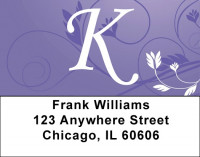 Purple Prosperity -K Address Labels | LBQBK-91