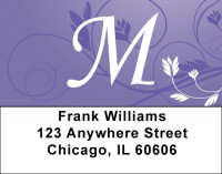 Purple Prosperity -M Address Labels | LBQBK-93