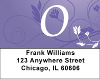 Purple Prosperity -O Address Labels | LBQBK-95