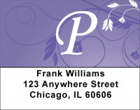Purple Prosperity -P Address Labels | LBQBK-96