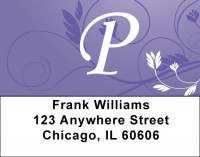 Purple Prosperity -P Address Labels | LBQBK-96