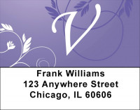 Purple Prosperity -V Address Labels | LBQBL-03