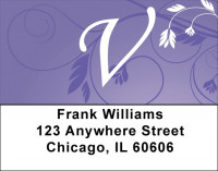 Purple Prosperity -V Address Labels | LBQBL-03