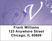 Purple Prosperity -V Address Labels | LBQBL-03