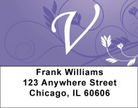 Purple Prosperity -V Address Labels | LBQBL-03