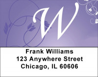 Purple Prosperity -W Address Labels | LBQBL-04