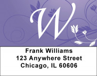 Purple Prosperity -W Address Labels | LBQBL-04