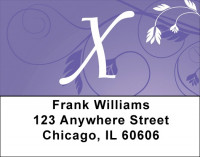 Purple Prosperity -X Address Labels | LBQBL-05