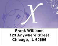 Purple Prosperity -X Address Labels | LBQBL-05