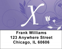 Purple Prosperity -X Address Labels | LBQBL-05