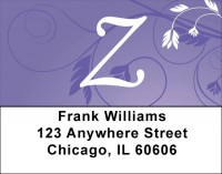 Purple Prosperity -Z Address Labels | LBQBL-07