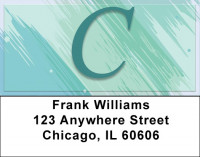 Restoration Monograms - C Address Labels | LBQBL-36