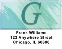 Restoration Monograms - G Address Labels | LBQBL-40