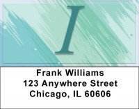 Restoration Monograms - I Address Labels | LBQBL-42