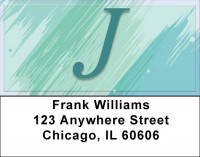 Restoration Monograms - J Address Labels | LBQBL-43