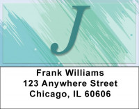 Restoration Monograms - J Address Labels | LBQBL-43
