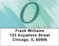Restoration Monograms - O Address Labels | LBQBL-48