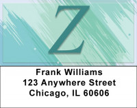Restoration Monograms - Z Address Labels | LBQBL-59