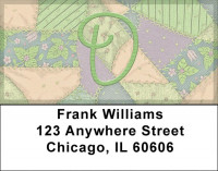 Shabby Chic Monograms - D Address Labels | LBQBL-63