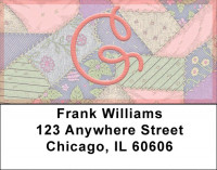 Shabby Chic Monograms - G Address Labels | LBQBL-66
