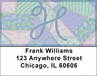 Shabby Chic Monograms - H Address Labels | LBQBL-67