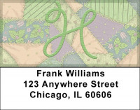 Shabby Chic Monograms - H Address Labels | LBQBL-67