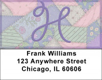 Shabby Chic Monograms - H Address Labels | LBQBL-67