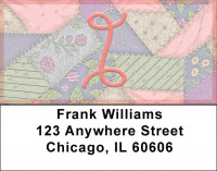 Shabby Chic Monograms - I Address Labels | LBQBL-68