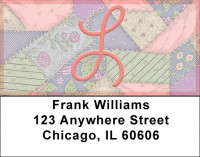 Shabby Chic Monograms - L Address Labels | LBQBL-71