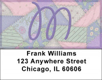 Shabby Chic Monograms - M Address Labels | LBQBL-72