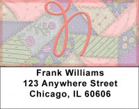 Shabby Chic Monograms - N Address Labels | LBQBL-73