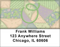 Shabby Chic Monograms - O Address Labels | LBQBL-74
