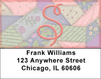 Shabby Chic Monograms - S Address Labels | LBQBL-78