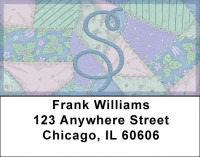 Shabby Chic Monograms - S Address Labels | LBQBL-78
