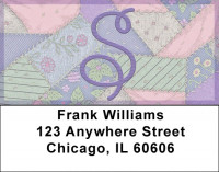Shabby Chic Monograms - S Address Labels | LBQBL-78