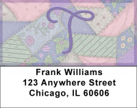 Shabby Chic Monograms - T Address Labels | LBQBL-79