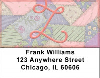 Shabby Chic Monograms - Z Address Labels | LBQBL-85