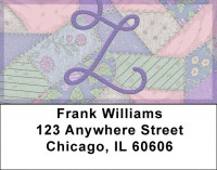 Shabby Chic Monograms - Z Address Labels | LBQBL-85