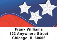 Crazy Patriotism Address Labels | LBQBM-16