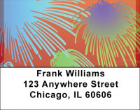 Celebration Fireworks Address Labels | LBQBM-18