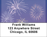 Fireworks Address Labels | LBQBM-19