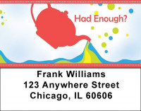 Sea Of Tea Address Labels | LBQBM-30