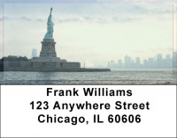 New York Statue Of Liberty Address Labels | LBQBM-33