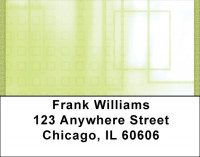 Go High Tech Green Address Labels | LBQBM-39